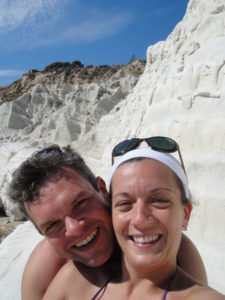 La prima volta in Sicilia, Scala dei Turchi - giugno 2012
